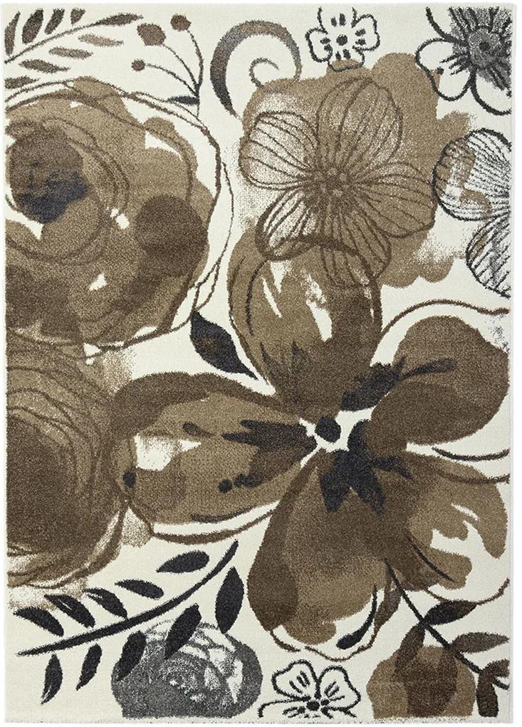 Koberce Breno Kusový koberec MONDO 69/WDW, hnedá, viacfarebná,120 x 170 cm