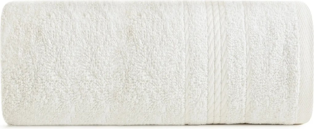 BAVLNENÝ UTERÁK ELMA SADA 3KS 70X140 CM KRÉMOVÁ