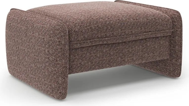 Hnedá ženilková podnožka Georgia – Micadoni