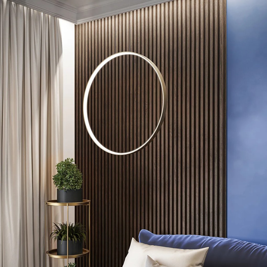 Závesné LED svietidlo Rio 55, 1x LED 30w, 3000k, g