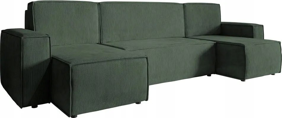 Rohová sedacia súprava Copenhagen L (lesná zelená)