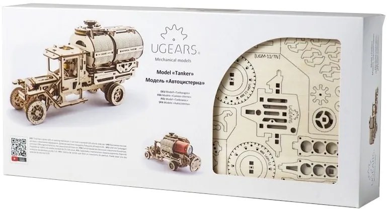 Ugears 3D puzzle Truck UGM-11 Tanker 594 ks