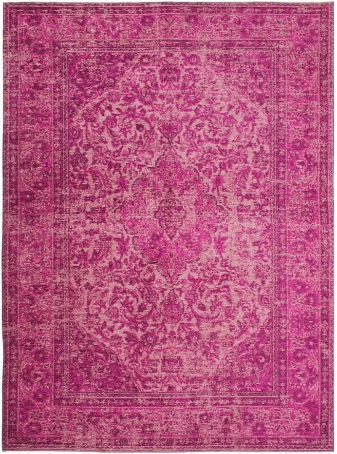 Ružový ručne tkaný koberec Flair Rugs Palais, 120 × 170 cm