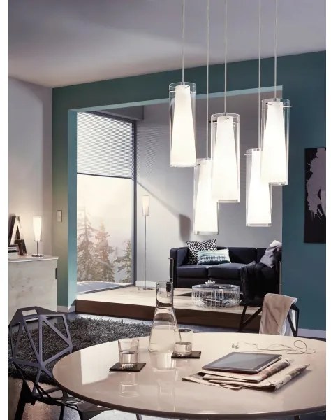 EGLO 89835 - Stolná lampa PINTO 1xE27/60W