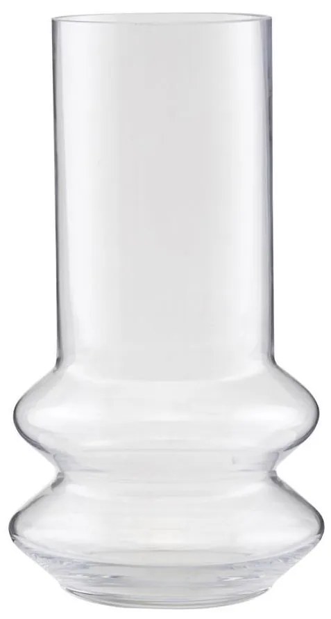 House Doctor Sklenená váza Vibrant Clear Glass