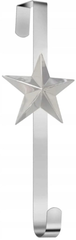 Tutumi Tutumi, vešiak na vianočnú dekoráciu dverí 37cm, oceľ, CHR-08510