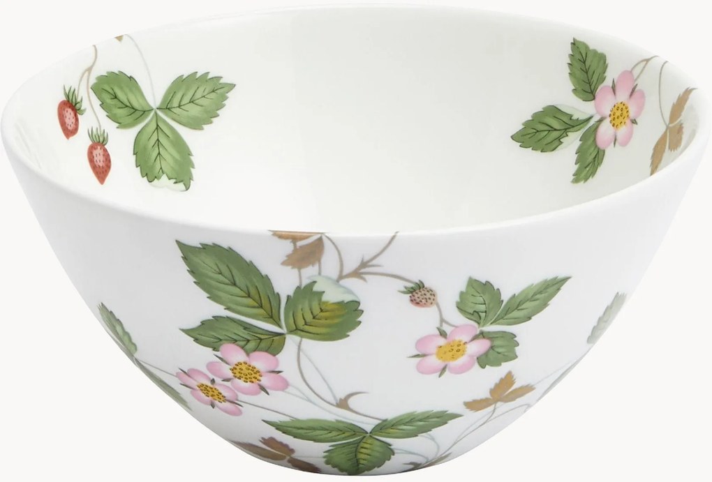 Malá miska z jemného kostného porcelánu Wild Strawberry