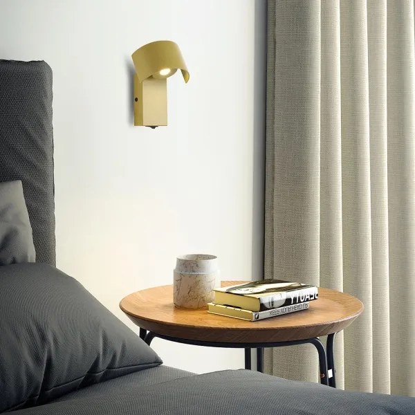 Brilagi - LED Nástenná lampa VASTO LED/3W/230V žltá