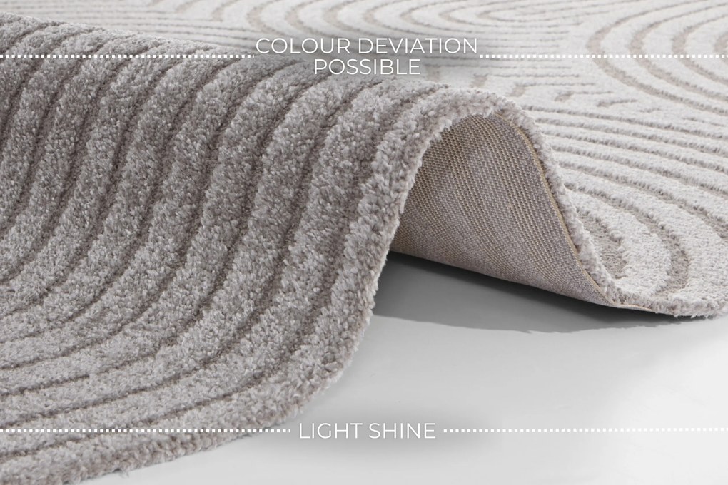 ELLE Decoration, Kusový koberec New York 105085 Grey, 160x230, šedá, obývacia izba