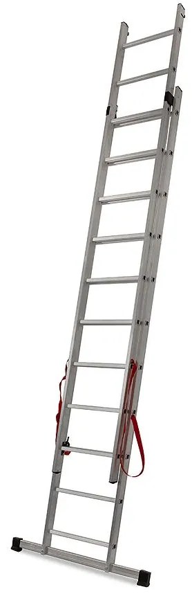 Hliníkový rebrík dvojelementový 11-stupňový 150kg Master line