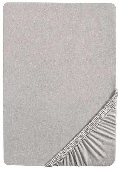 Biberna Napínacia plachta (sivá, 140 – 160 x 200 cm)  (100226989)