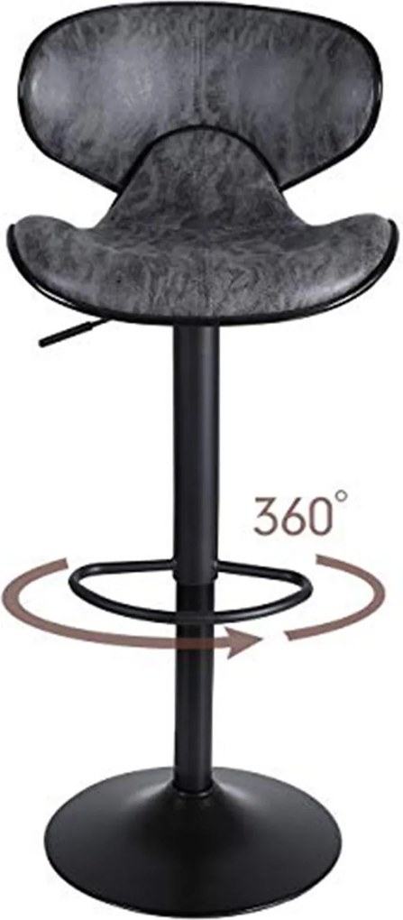 Barová židle Hawaj CL-2112-2 tmavě šedá