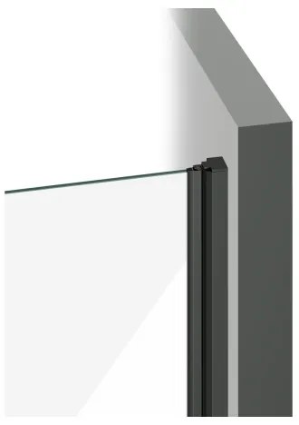 Ravak X0VVAC300Z1 - Sprchové dvere COOL 100x195 cm čierne