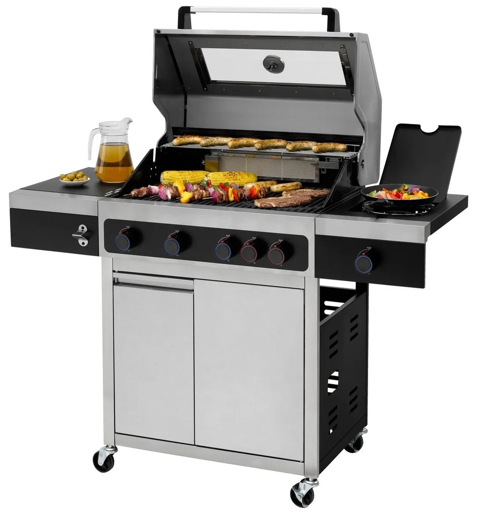 Tepro 3315 Plynový gril Keansburg 4 Special Edition, 4 horáky, 138 x 62 x 118 cm