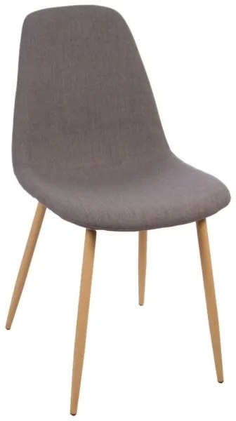 SADA 4x Jedálenská stolička ROKA tmavošedá