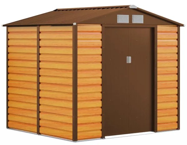 G21 Záhradný domček G21 GAH 407 - 213 x 191 cm, hnedý