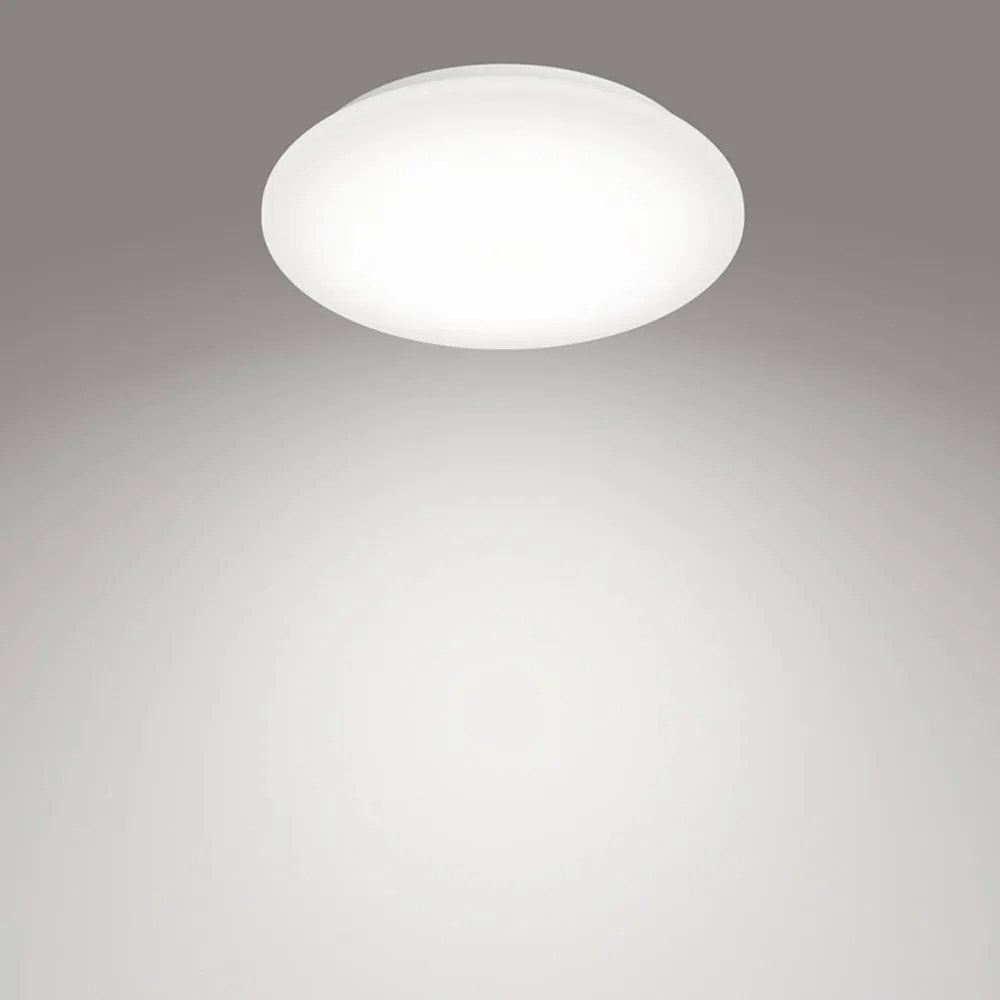 Plafond LED stropné svietidlo 4000K biela PHILIPS Moire CL200 EC RD 10W 40K W HV 06