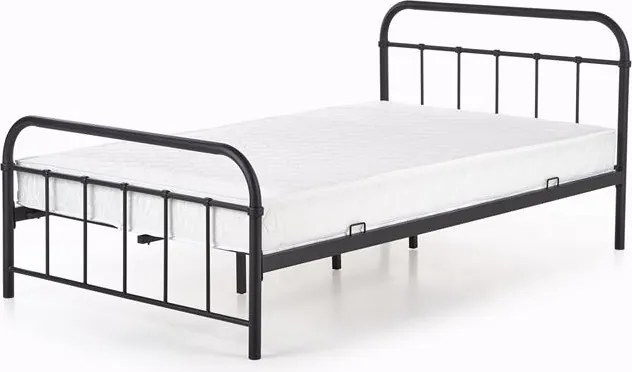 Jednolôžková posteľ 120 cm Lashell 120 (bez matraca) (čierna). Vlastná spoľahlivá doprava až k Vám domov. 1039456