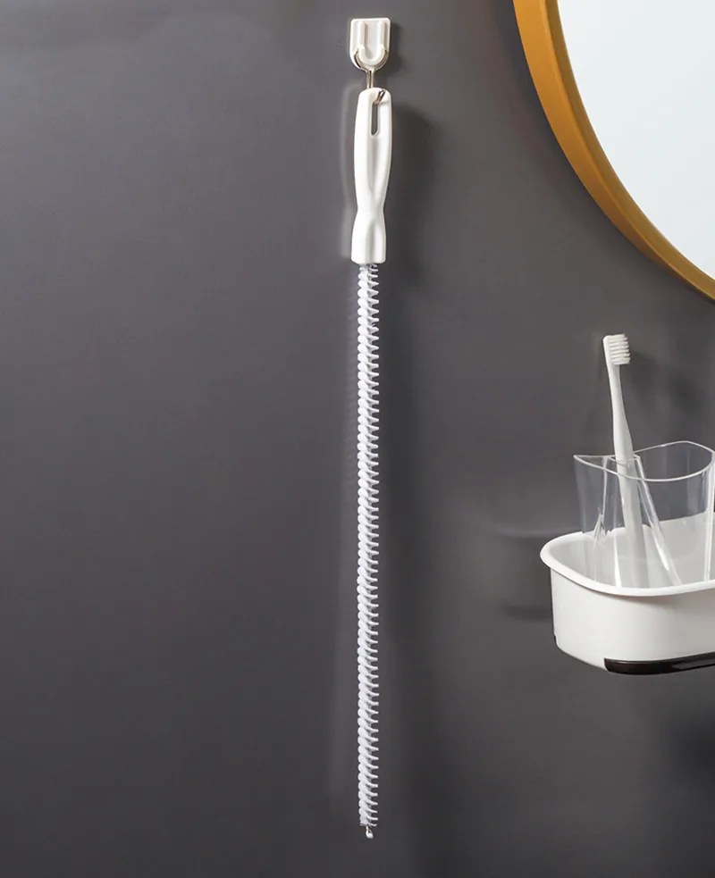 Orion Flexibilná tenká kefa na čistenie odpadov a iných štrbín 60 cm