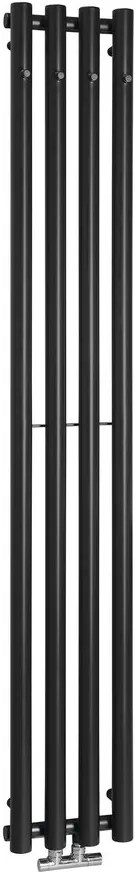 Sapho Sapho, PILON vykurovacie teleso 270x1800mm, so 4 háčikmi, čierna matná, IZ122T