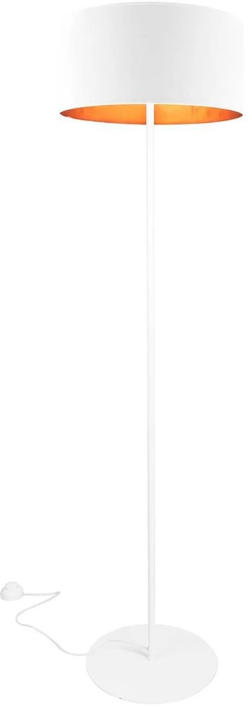 Stojacia lampa Shade, 1x textilné tienidlo (výber zo 4 farieb), (výber z 3 farieb konštrukcie), (fi 40cm), g