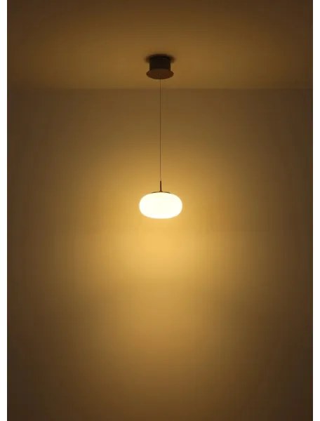 Globo 15744HN - LED Luster na lanku QUINTARA LED/6W/230V biela