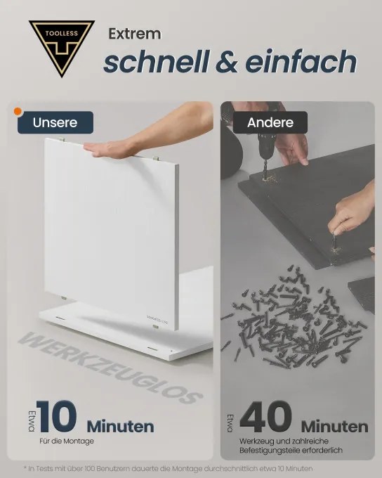 Úložná polica so 6 stohovateľnými boxami LBC199W01
