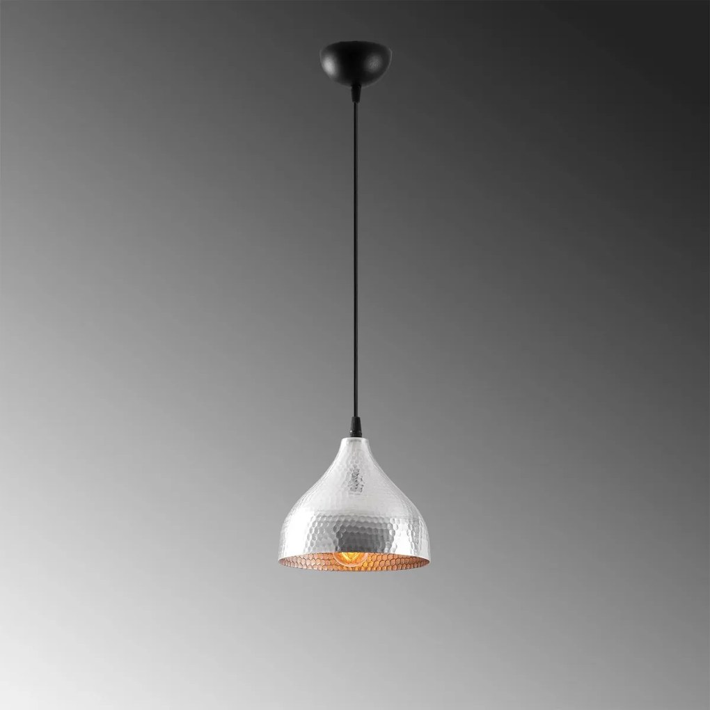 Závesné svietidlo Tattoo V strieborné