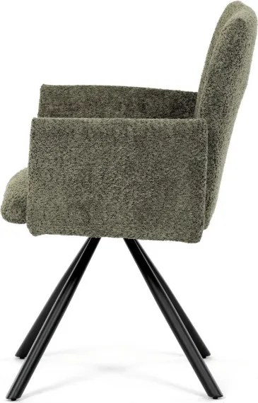 Jedálenská stolička zelená DCH-W1117 GRN2