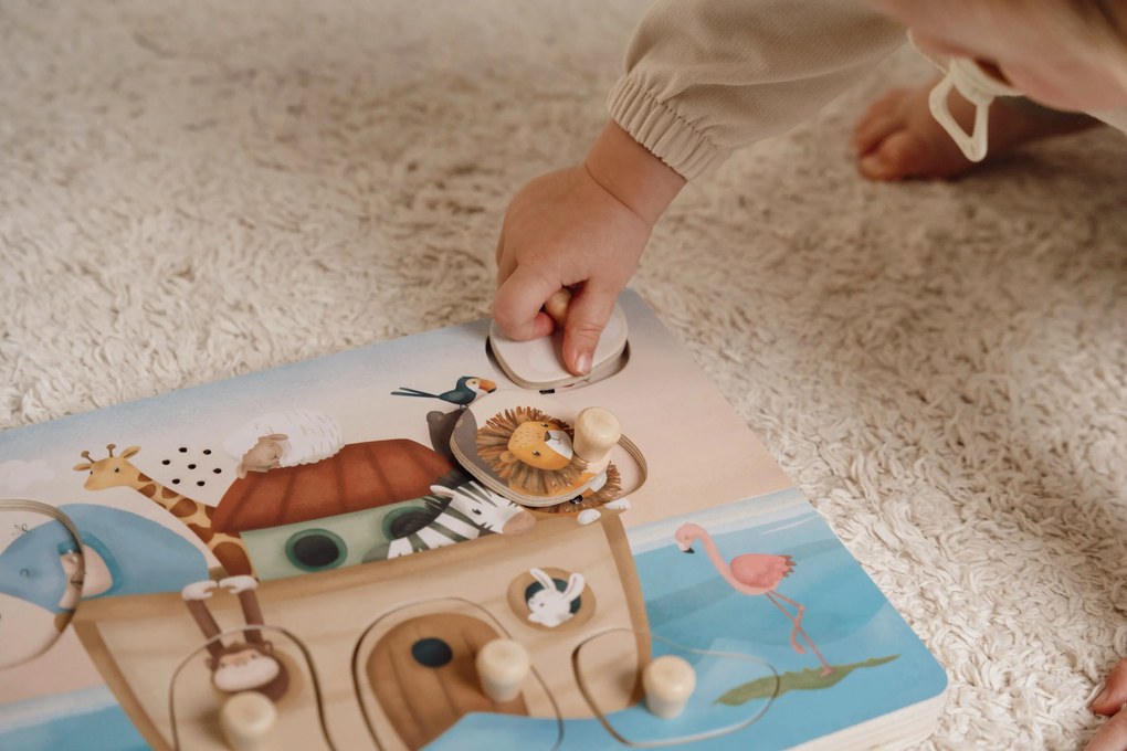 Vkladacie puzzle so zvukom Noemova archa