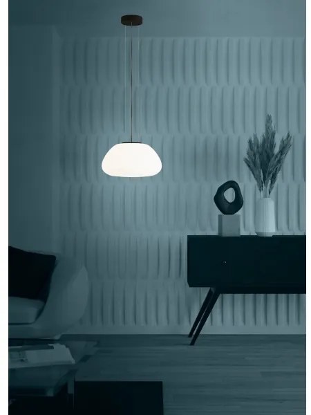 Eglo 390201 - Luster na lanku BALMES 1xE27/40W/230V