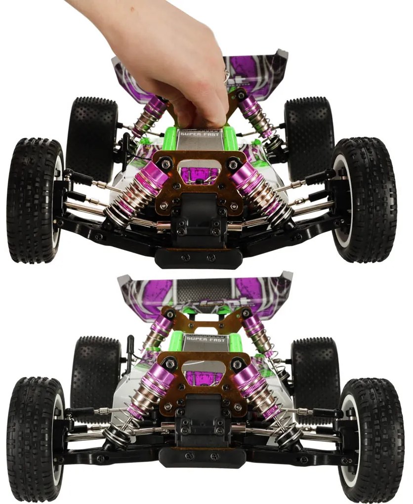 KIK Auto na diaľkové ovládanie RC WLToys 104002 1:10 4WD 2.4Ghz