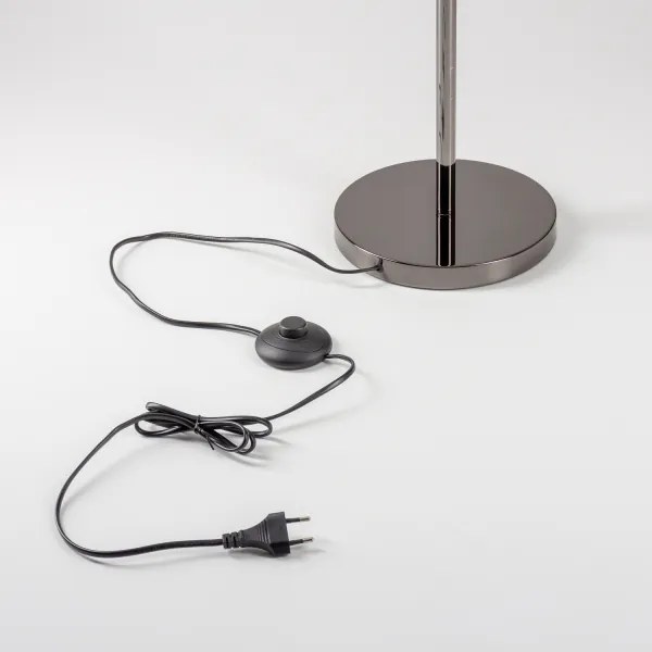 Brilagi - LED stojacia lampa MILLA 7xG9/3W/230V čierny chróm/biela