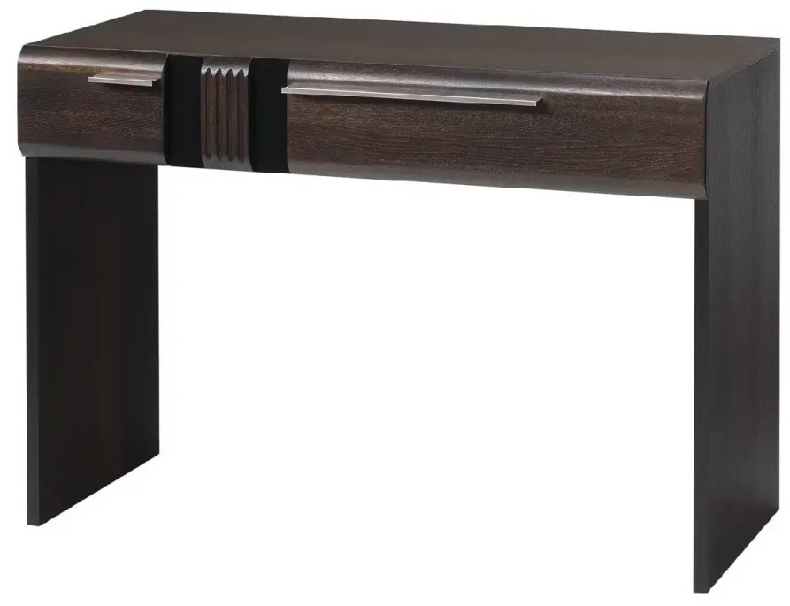 Toaletný stolík Porti 78 110 cm z masívu dub čokoládový
