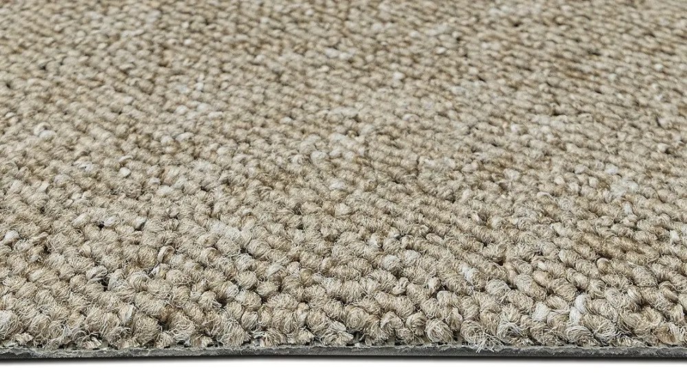 Timzo, Metrážny koberec Bingo 6814, na mieru, šíře 3m,4m,5m, béžová, filc, obývacia izba