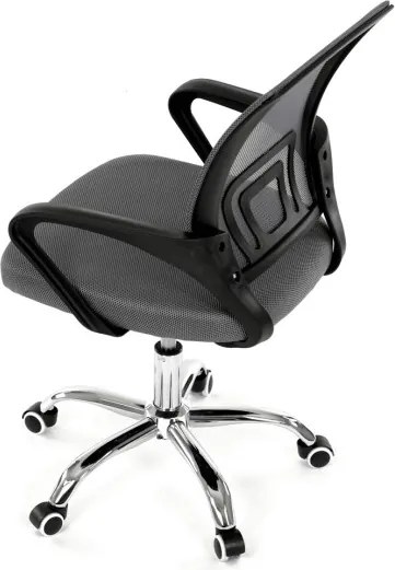 Detská otočná stolička sivá KA-L103 GREY