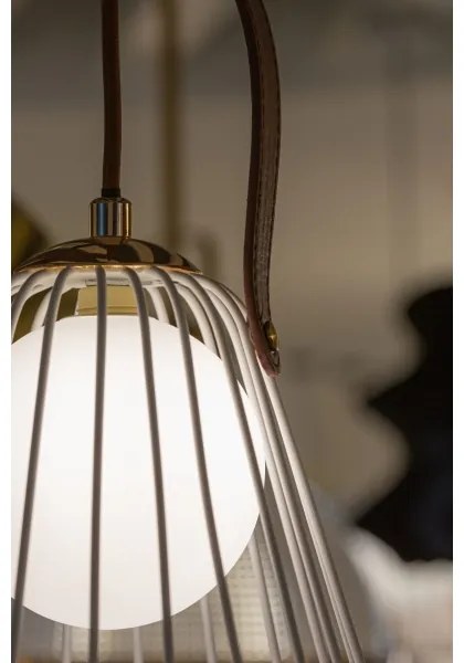 Klausen 111098 - Nástenná lampa MEMORY 1xG9/4W/230V biela/hnedá