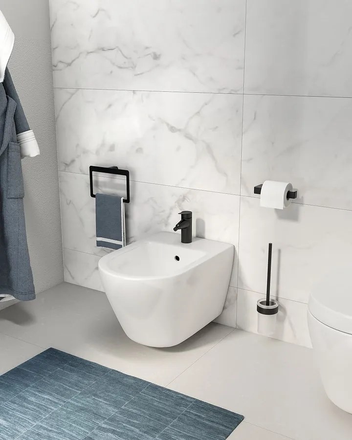 Sapho Sapho, Držiak toaletného papiera s poličkou, chróm, UN1197C