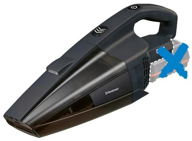 Silvercrest® Aku ručný vysávač 20 V Shsa 20-Li B1 + Smart akumulátor 20 V/4Ah + Nabíjačka 20 V/4,5 A (800011271)