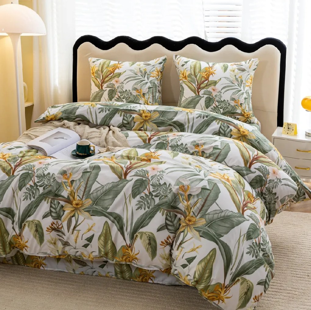 Obliečky z mikrovlákna AMAZON BREEZE, krémové Rozmer obliečky: 70 x 80 cm | 140 x 200 cm