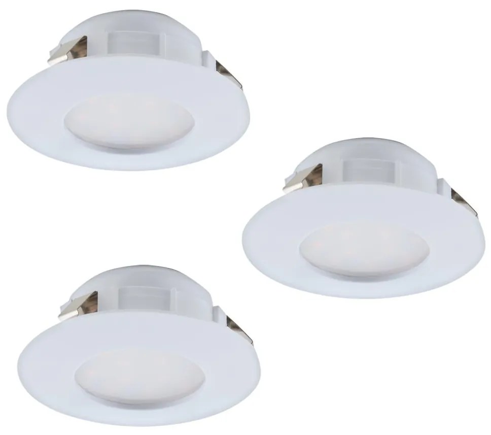 Eglo 95807 - SADA 3x LED podhľadové svietidlo PINEDA 1xLED/6W/230V