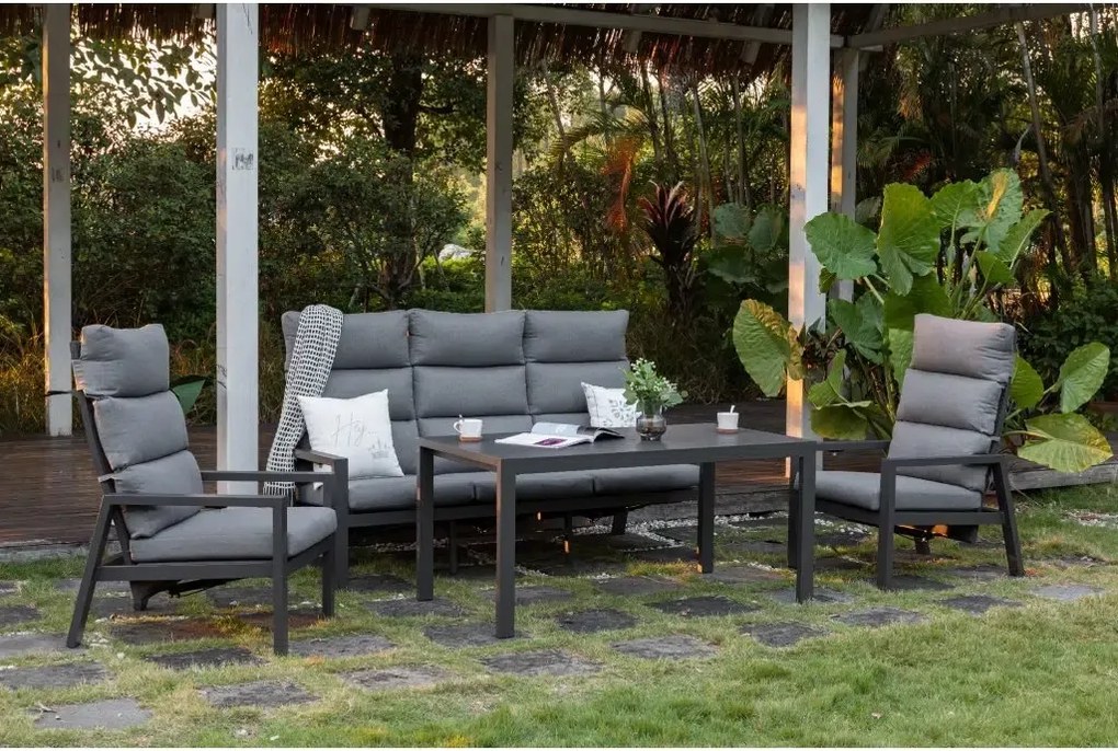 Záhradná súprava SANTINI 2+1+1