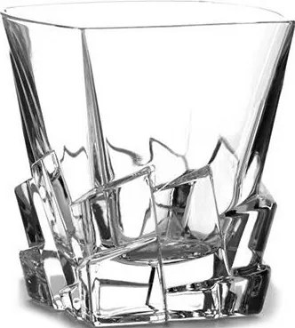 BOHEMIA JIHLAVA CRACK POHÁR NA WHISKY 310ML SADA 6 KS