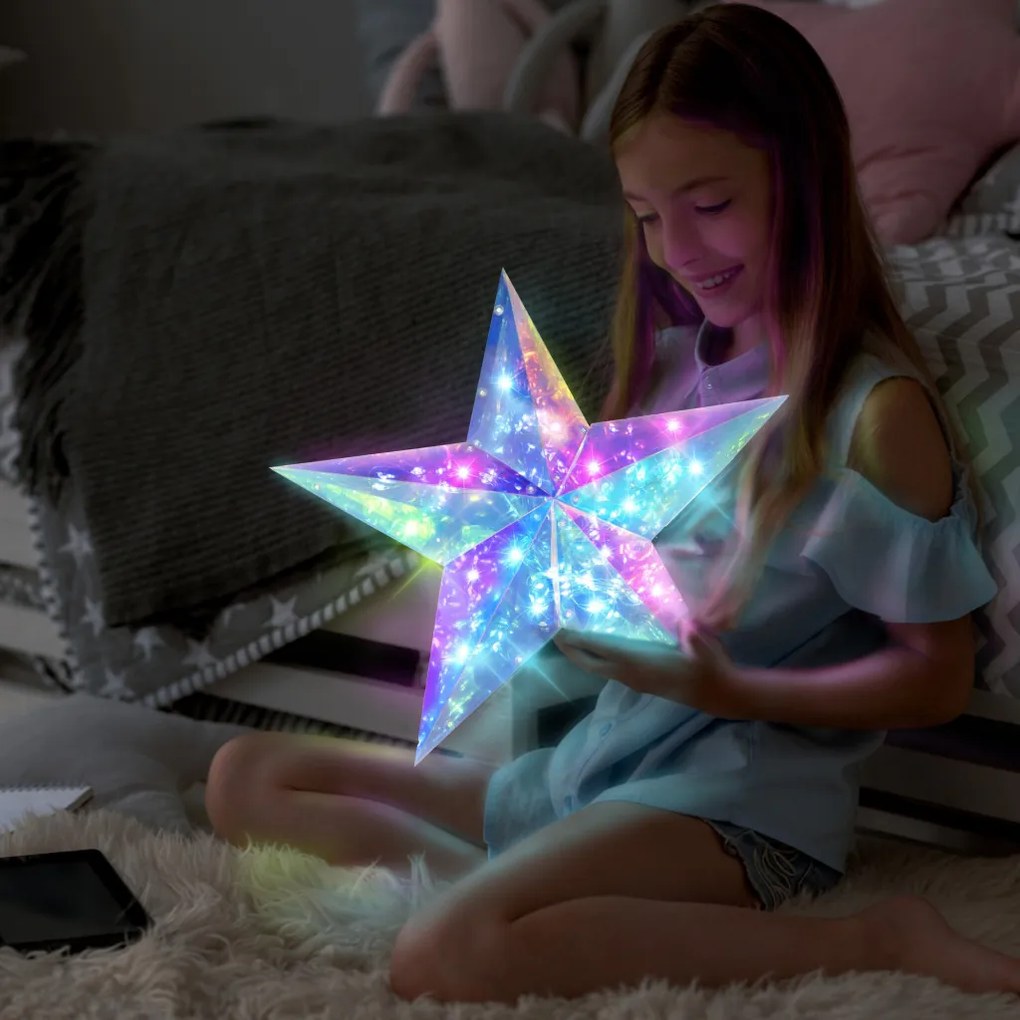 PRISMIC™ 3D Puzzle LED lampa - Star (APU-R-PM-1580)