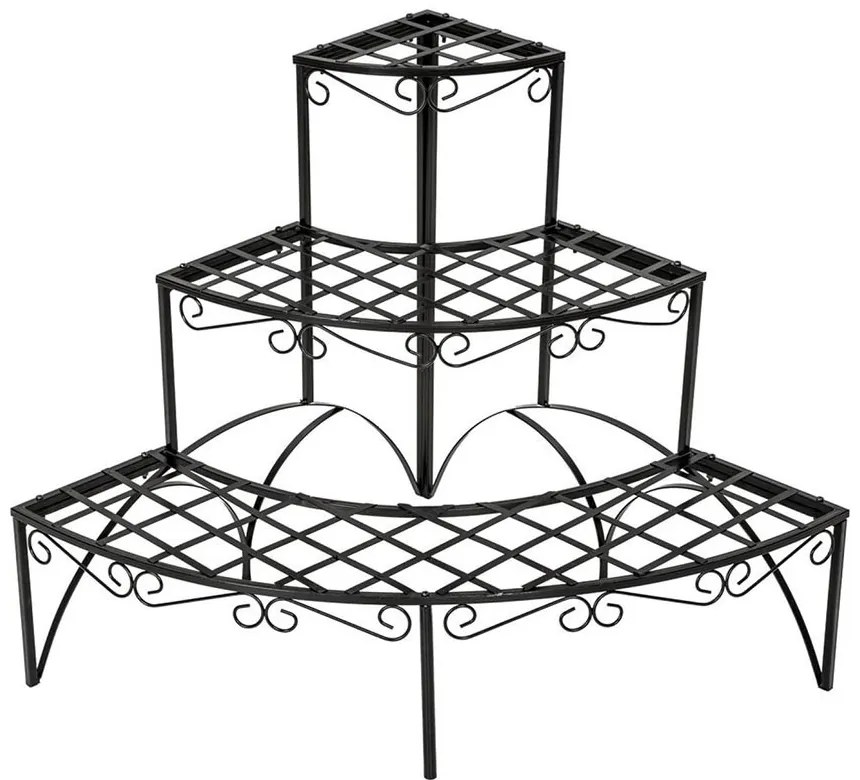 Kvetinový stojan rohový