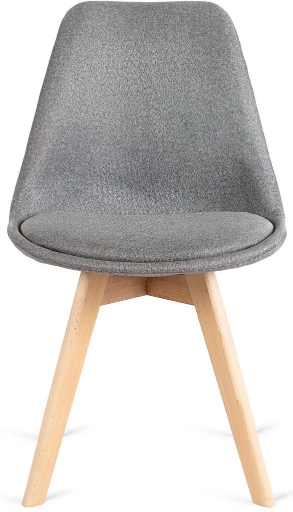 PROXIMA.store - Čalúnená jedálenska stolička NEVEL FARBA: čierna