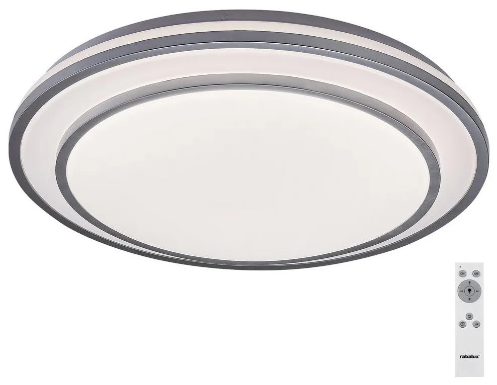 Rabalux 2131 - LED Stmievateľné stropné svietidlo LUPITA LED/40W/230V strieborná +DO RL2131