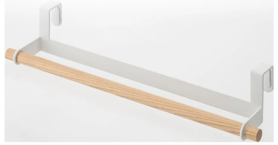 Biely závesný držiak na utierky YAMAZAKI Tosca