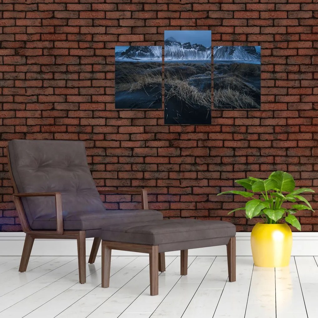 Obraz výhľadu na Islandskej vrcholky (90x60 cm)