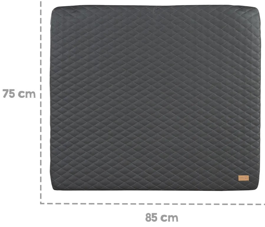 Prebaľovacia podložka 75x85 cm Graphite gesteppt – Roba